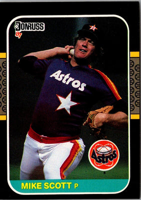 1987 Donruss Mike Scott #163