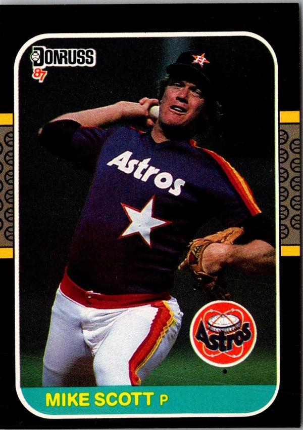 1987 Donruss Mike Scott #163
