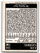 1991 Conlon Collection TSN Lou Gehrig