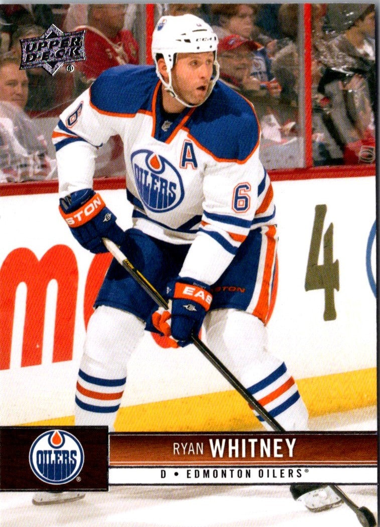 2012 Upper Deck Ryan Whitney