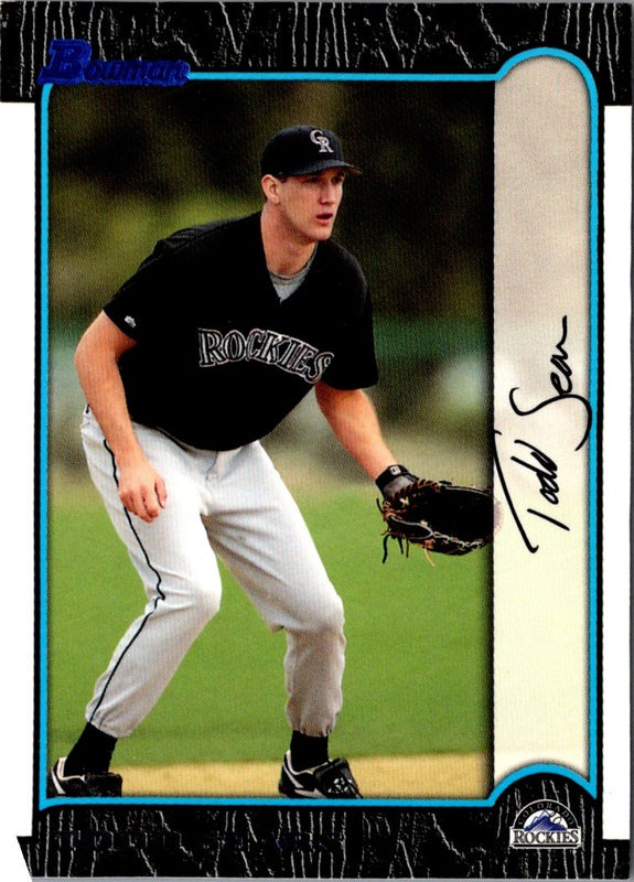1999 Bowman Todd Sears #207 Rookie