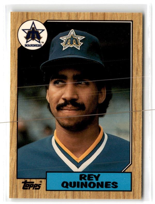 1987 Topps Tiffany Rey Quinones #561 Rookie