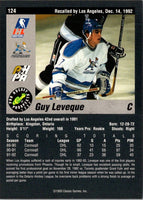 1993 Classic Pro Prospects Guy Leveque #124