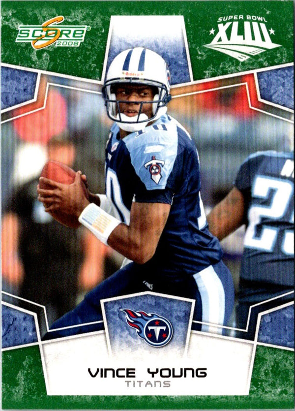 2008 Score Super Bowl XLIII Vince Young #314