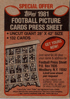1981 Topps Coca-Cola Houston Oilers Houston Oilers Header #NNO