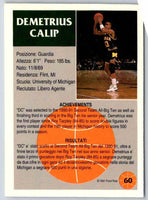 1995 Skybox Demetrius Calip #60