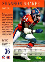 1994 Pro Line Live Shannon Sharpe #36
