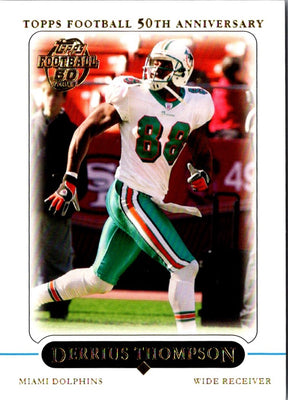 2005 Topps Derrius Thompson #27