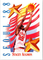 1991 SkyBox Stacey Augmon #548