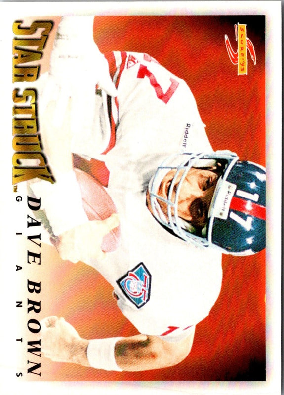 1995 Score Dave Brown #226