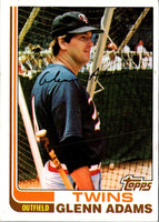 1982 Topps Glenn Adams #519