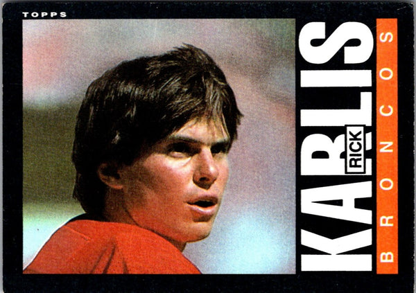 1985 Topps Rich Karlis #244