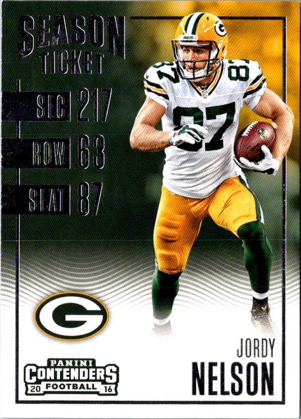 2016 Panini Contenders Jordy Nelson #35