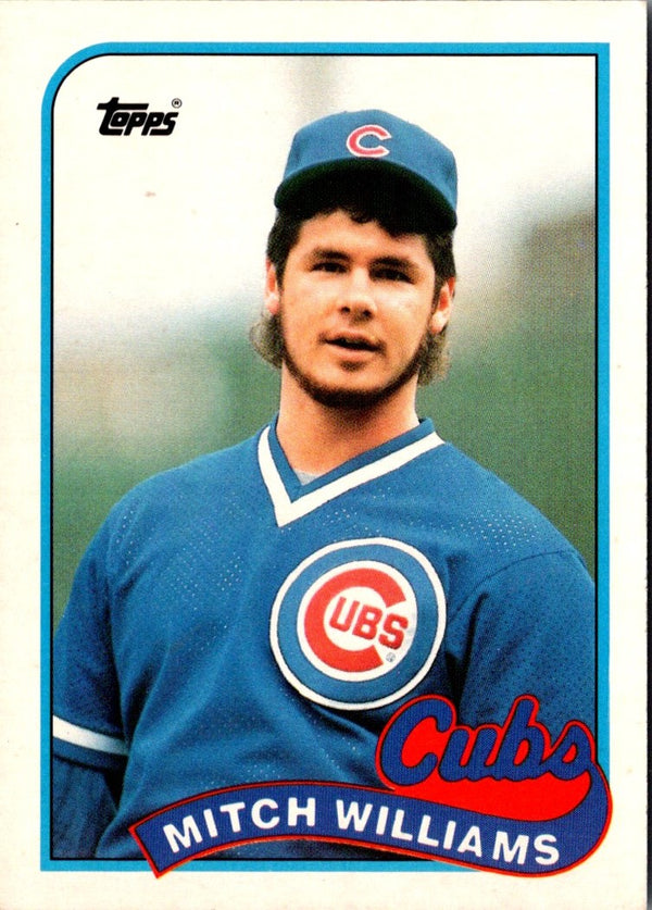 1989 Topps Traded Mitch Williams #130T