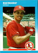 1987 Fleer Update Rod Booker