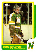 1986 Topps Don Beaupre