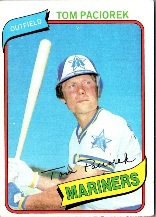 1980 Topps Tom Paciorek #481