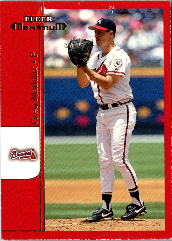 2002 Fleer Maximum Greg Maddux #19