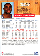 1993 Hoops Harvey Grant
