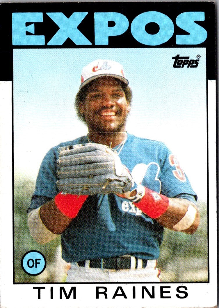 1986 Topps Tim Raines