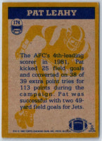 1982 Topps Pat Leahy #174