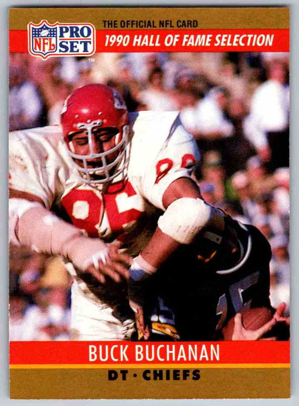 1990 Pro Set Buck Buchanan #23