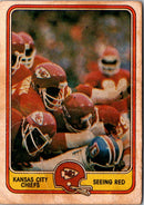 1981 Fleer Team Action Kansas City Chiefs Defense