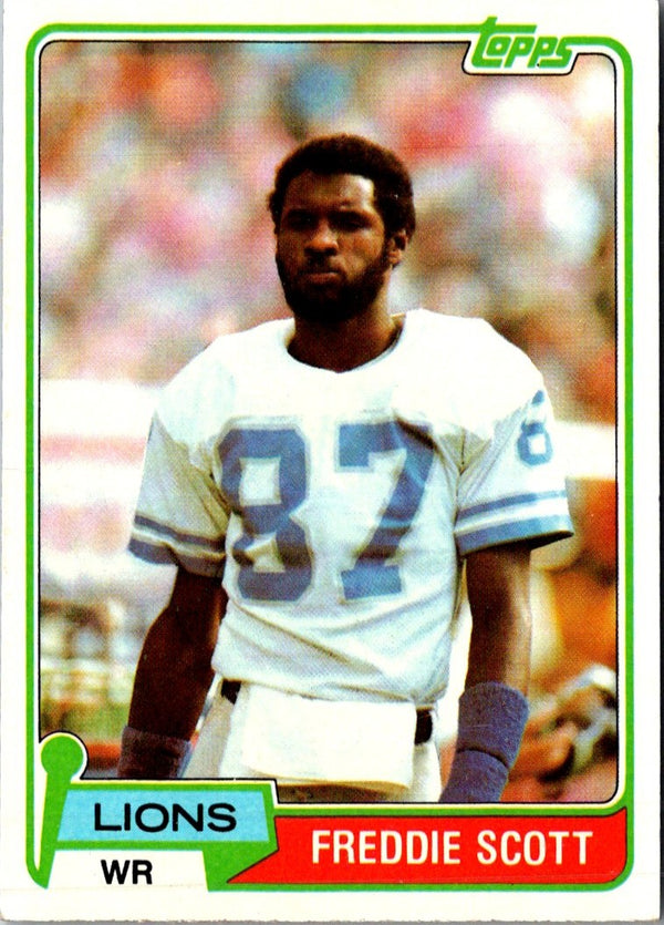 1981 Topps Freddie Scott #463
