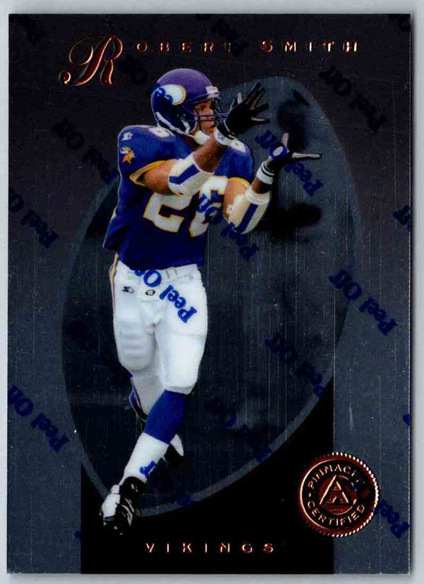 1997 Pinnacle Certified NFL Robert Smith #97