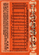 1988 O-Pee-Chee Lloyd Moseby