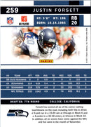 2011 Score Justin Forsett