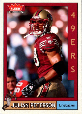2003 Fleer Tradition Julian Peterson #67