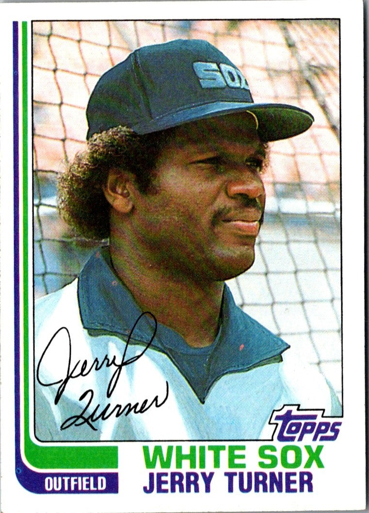 1982 Topps Jerry Turner