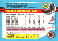 1991 O-Pee-Chee Petri Skriko #30