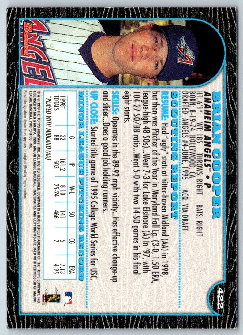 1999 Bowman Brian Cooper