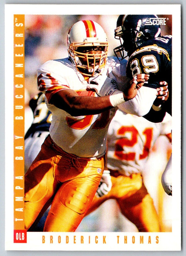 1993 Score Broderick Thomas #74