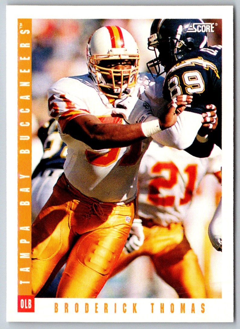 1993 Score Broderick Thomas