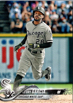 2018 Topps Leury Garcia #496