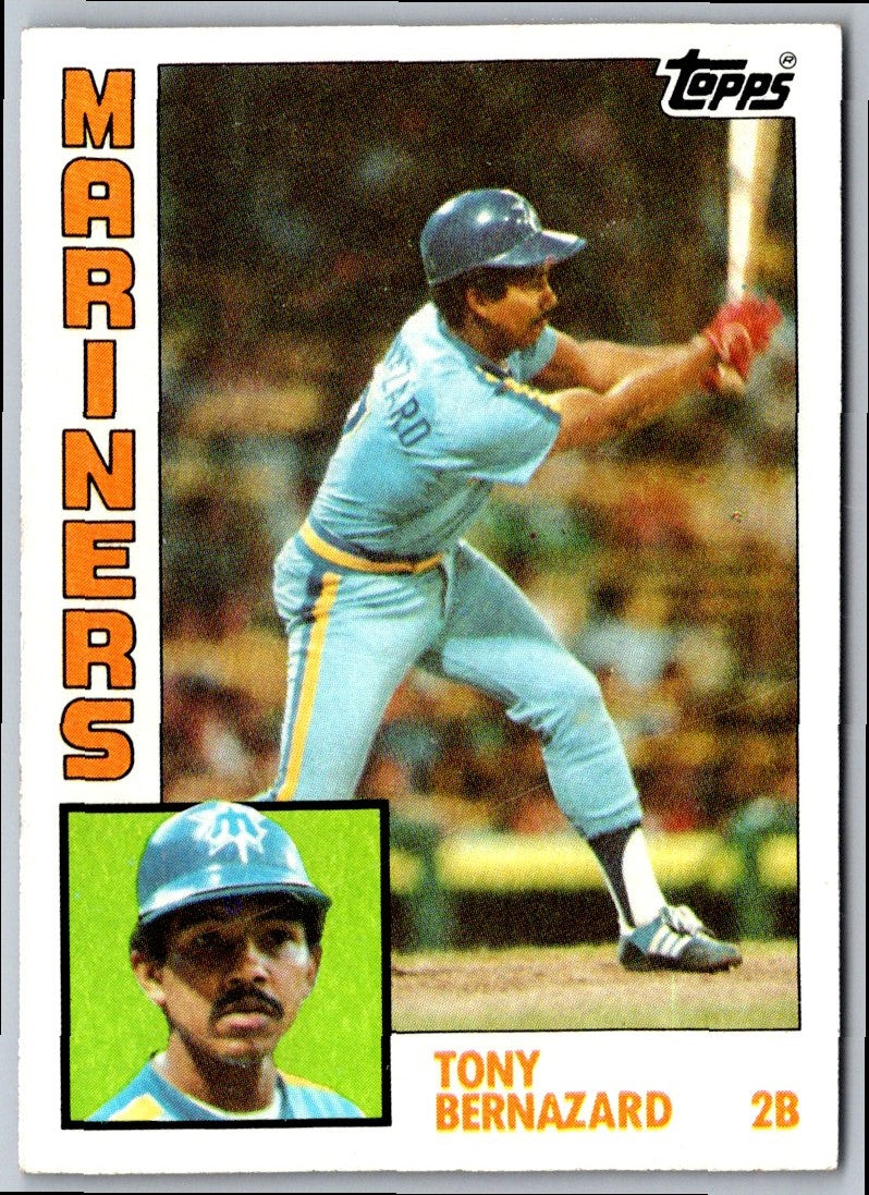 1984 Topps Tony Bernazard