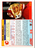 1991 Score Canadian Rick Wamsley #232