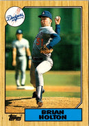 1987 Topps Traded Brian Holton