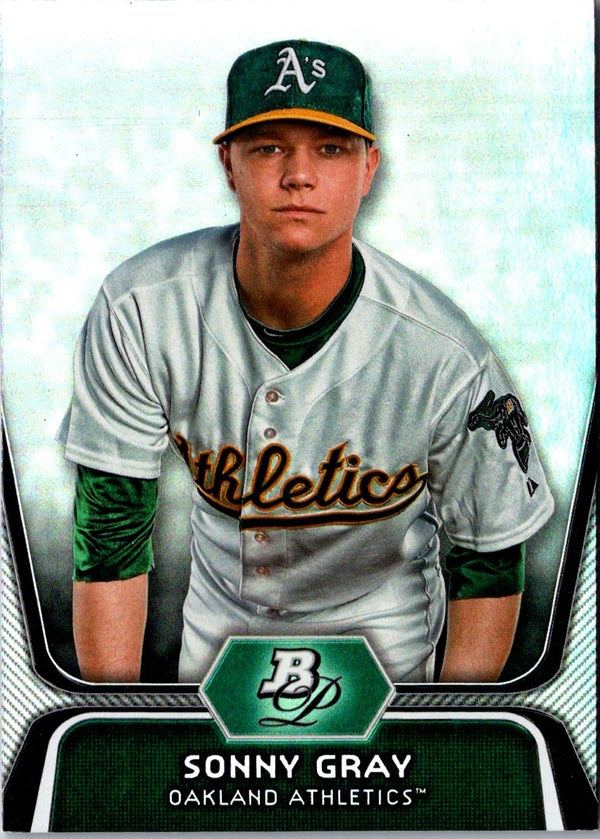 2012 Bowman Platinum Prospects Sonny Gray #BPP78