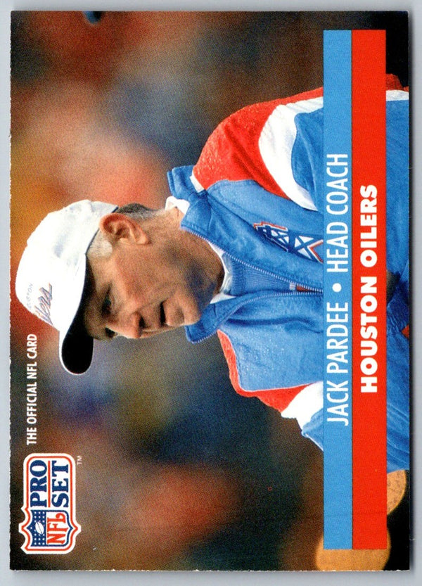 1991 Pro Set Jack Pardee #171
