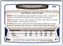 2013 Bowman Patrick Leonard