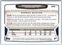 2013 Bowman Patrick Leonard #BP49 Purple Paper