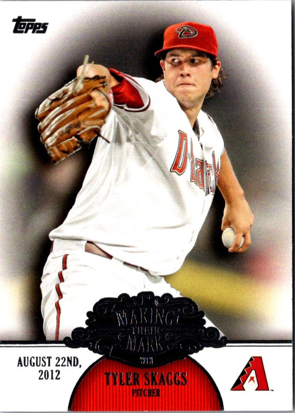 2013 Topps Making Their Mark Tyler Skaggs #MM-9