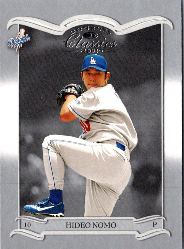 2003 Donruss Classics Hideo Nomo #42