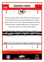 2005 Score Craphonso Thorpe #382 Rookie