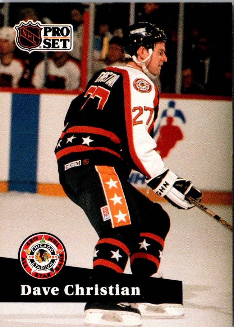 1991 Pro Set French Dave Christian