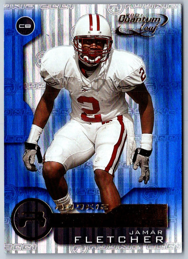 2001 Quantum Leaf Jamar Fletcher #254 Rookie